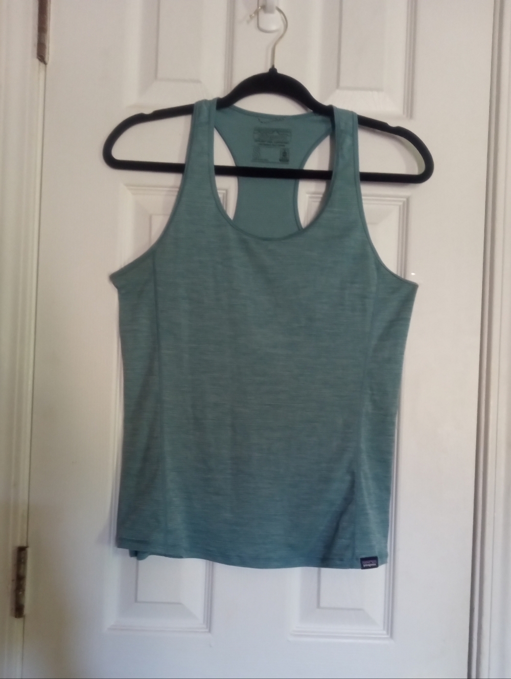 Patagonia Women's Teal Racerback Performance Tank
